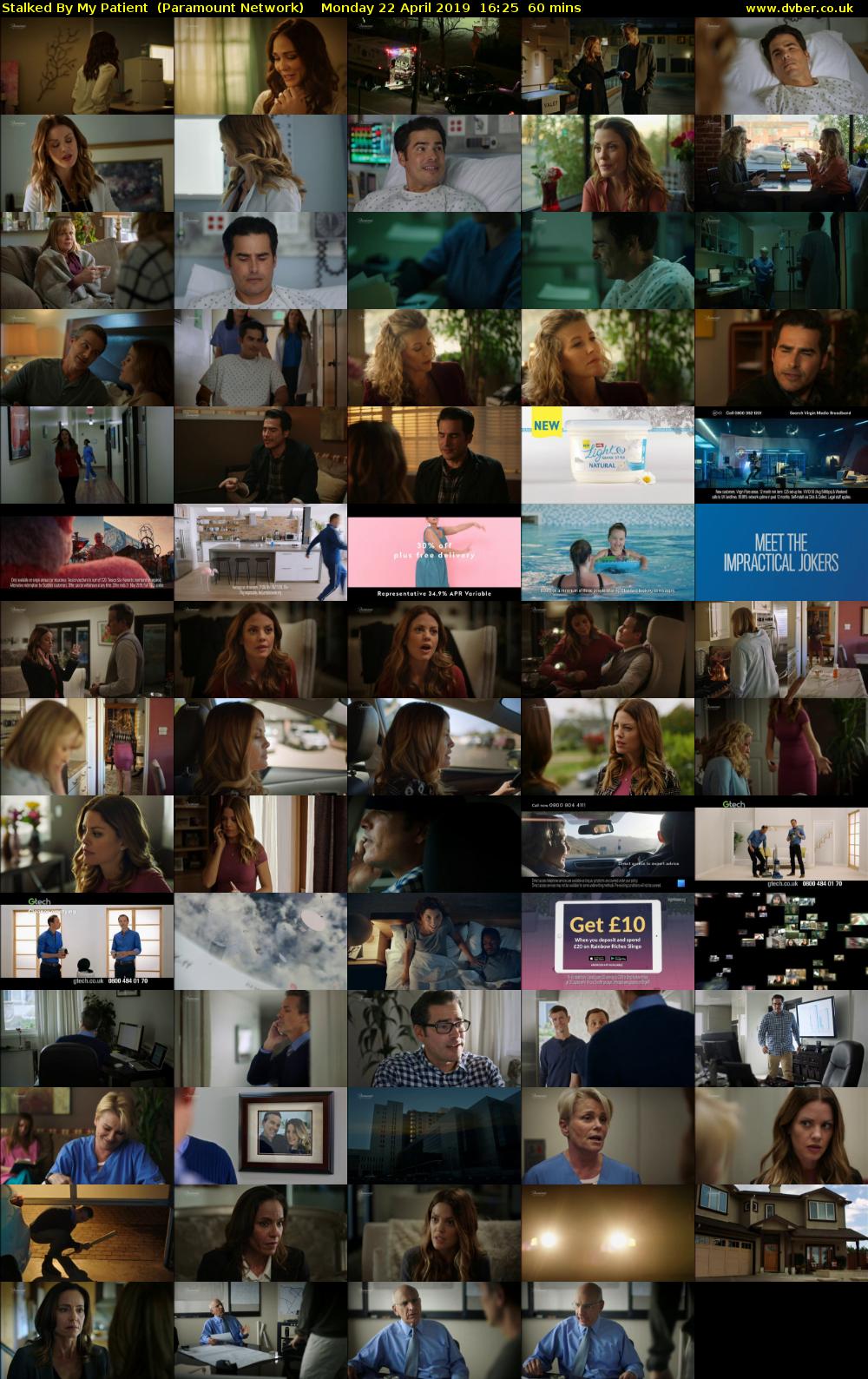 Stalked By My Patient  (Paramount Network) Monday 22 April 2019 16:25 - 17:25