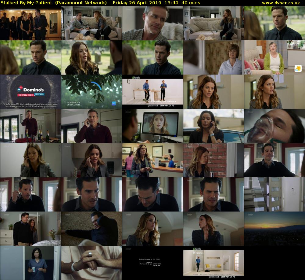 Stalked By My Patient  (Paramount Network) Friday 26 April 2019 15:40 - 16:20