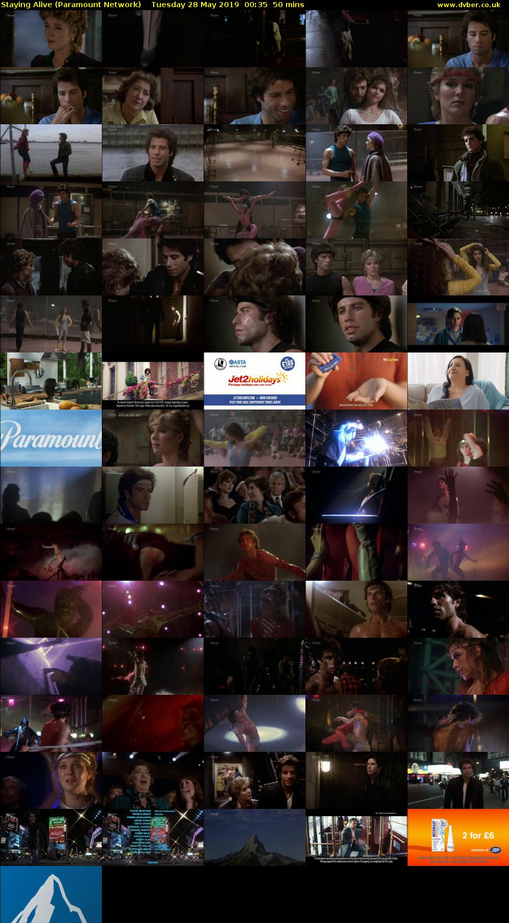 Staying Alive (Paramount Network) Tuesday 28 May 2019 00:35 - 01:25