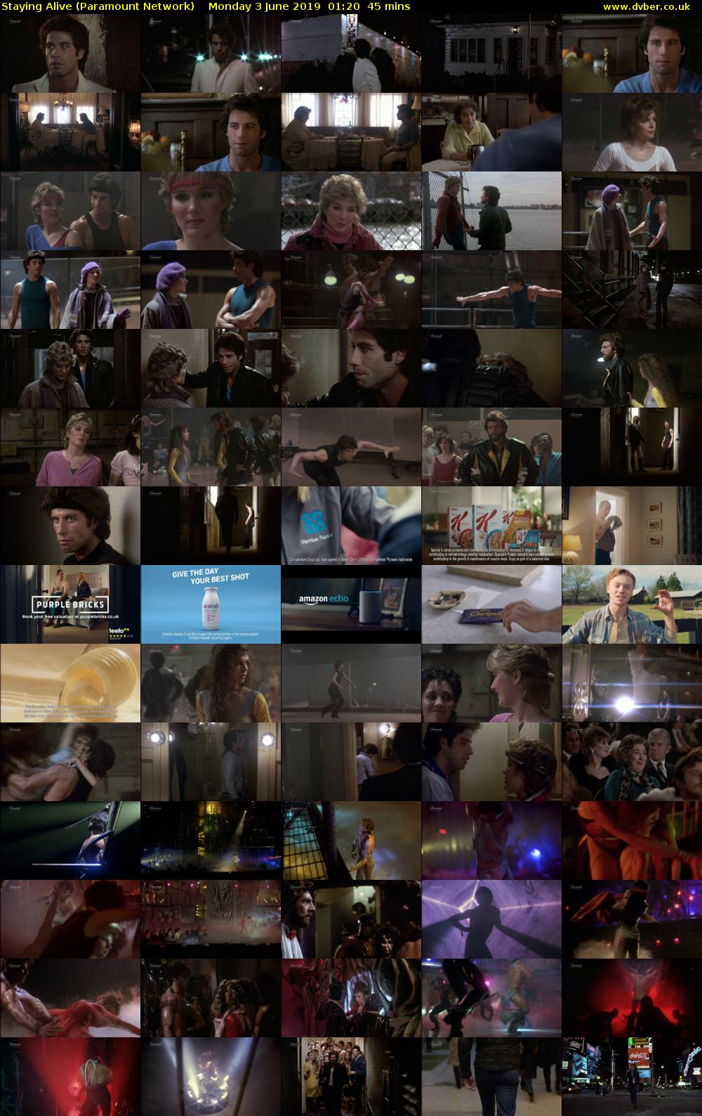 Staying Alive (Paramount Network) Monday 3 June 2019 01:20 - 02:05