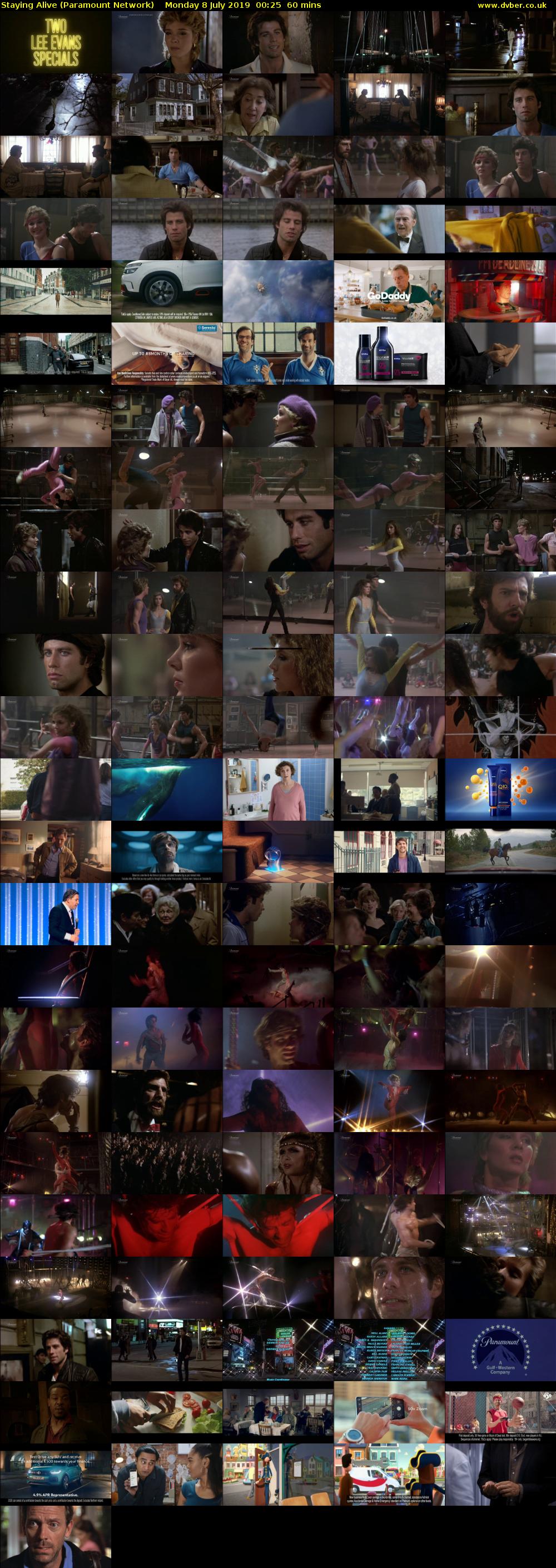 Staying Alive (Paramount Network) Monday 8 July 2019 00:25 - 01:25