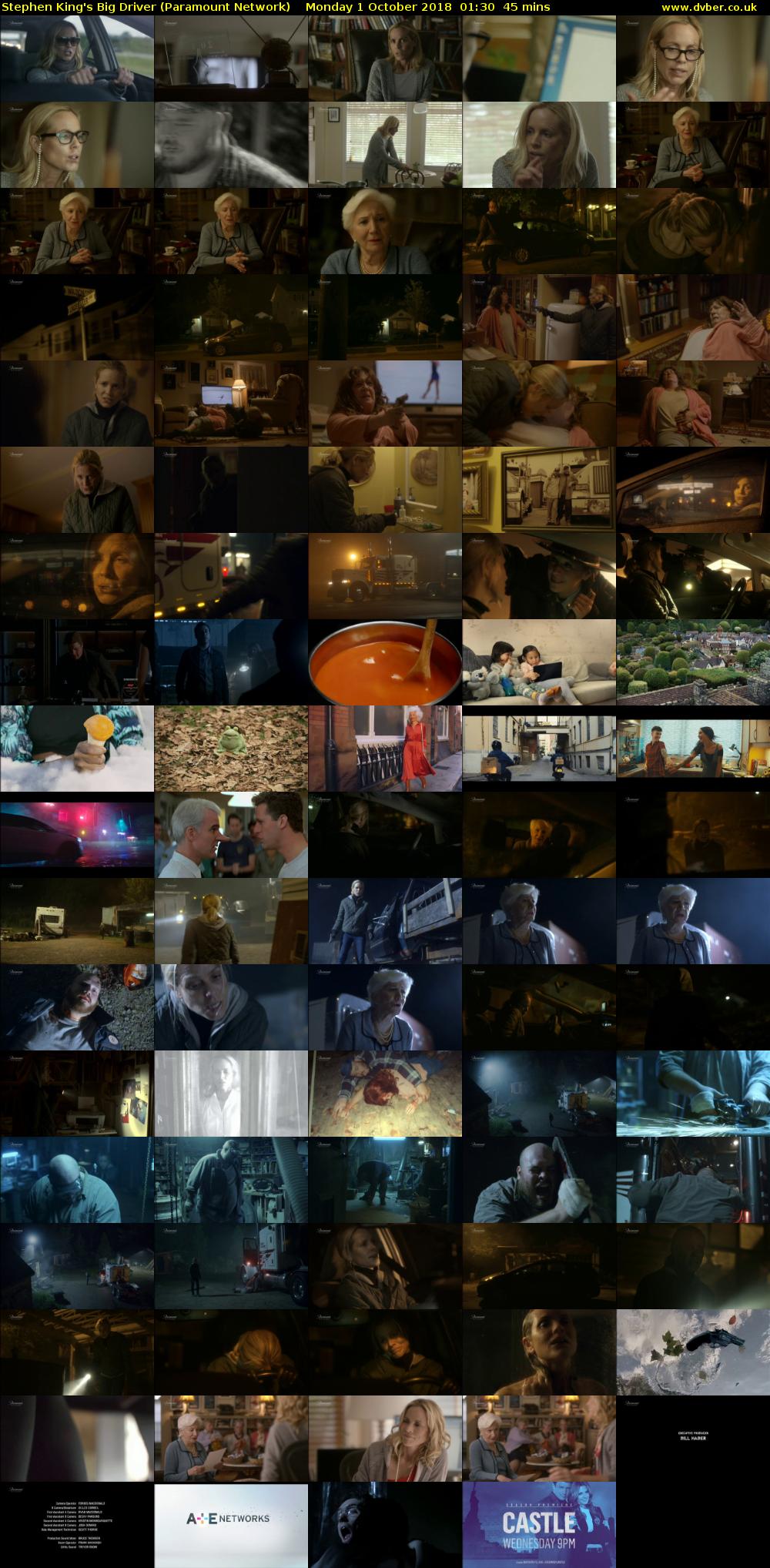 Stephen King's Big Driver (Paramount Network) Monday 1 October 2018 01:30 - 02:15