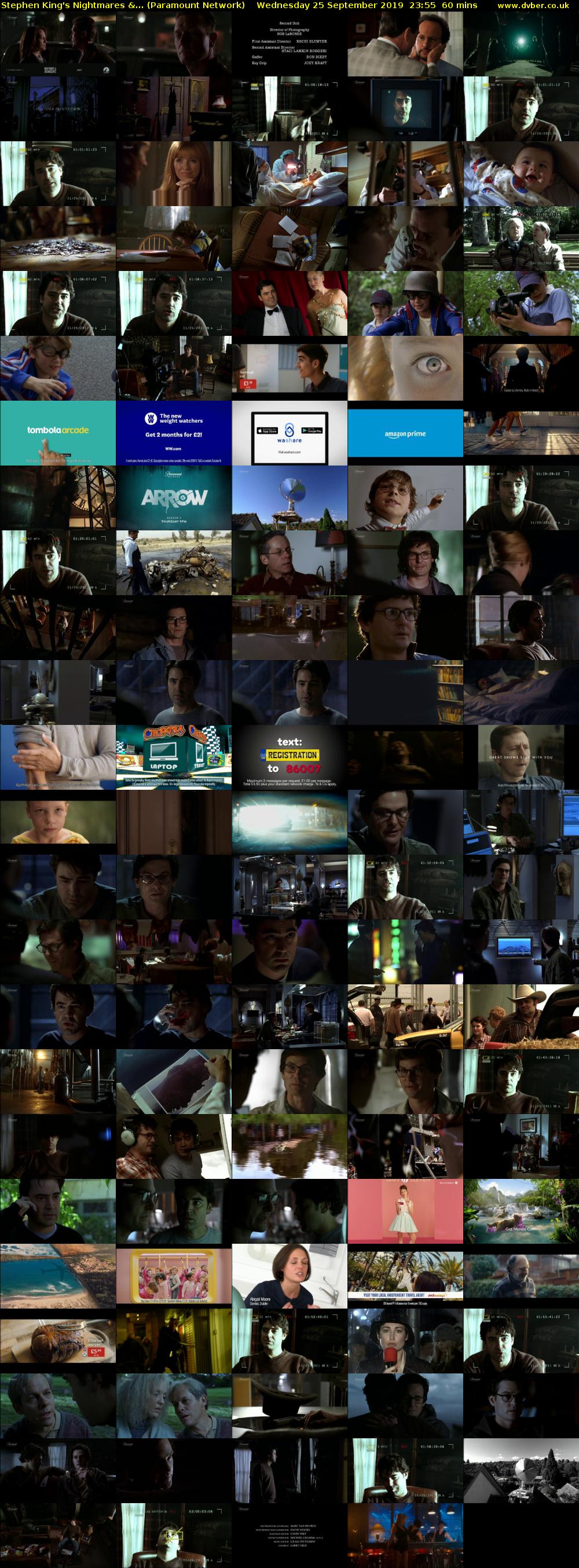 Stephen King's Nightmares &... (Paramount Network) Wednesday 25 September 2019 23:55 - 00:55