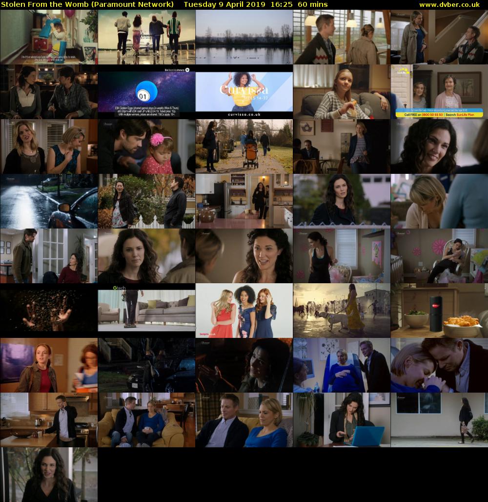 Stolen From the Womb (Paramount Network) Tuesday 9 April 2019 16:25 - 17:25