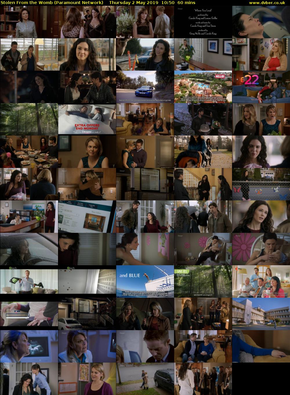 Stolen From the Womb (Paramount Network) Thursday 2 May 2019 10:50 - 11:50