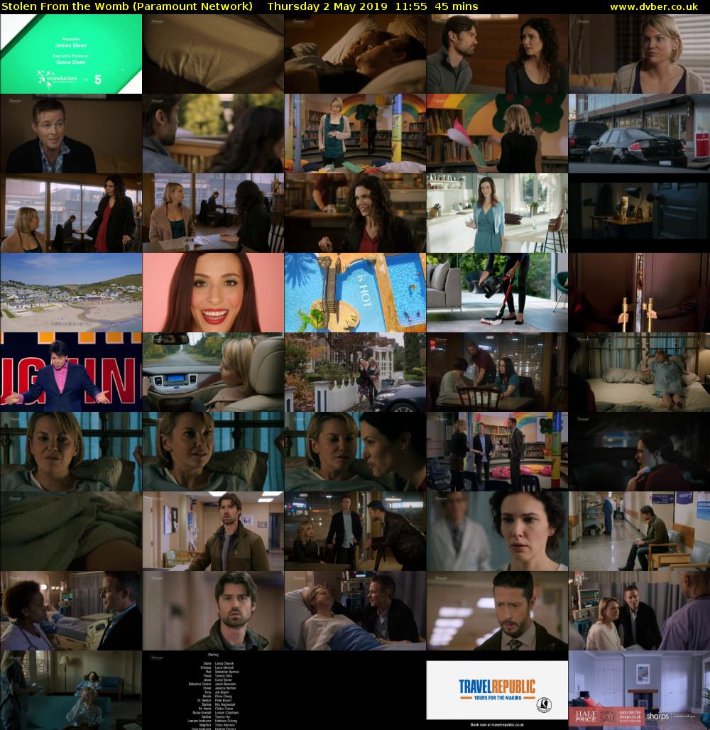 Stolen From the Womb (Paramount Network) Thursday 2 May 2019 11:55 - 12:40