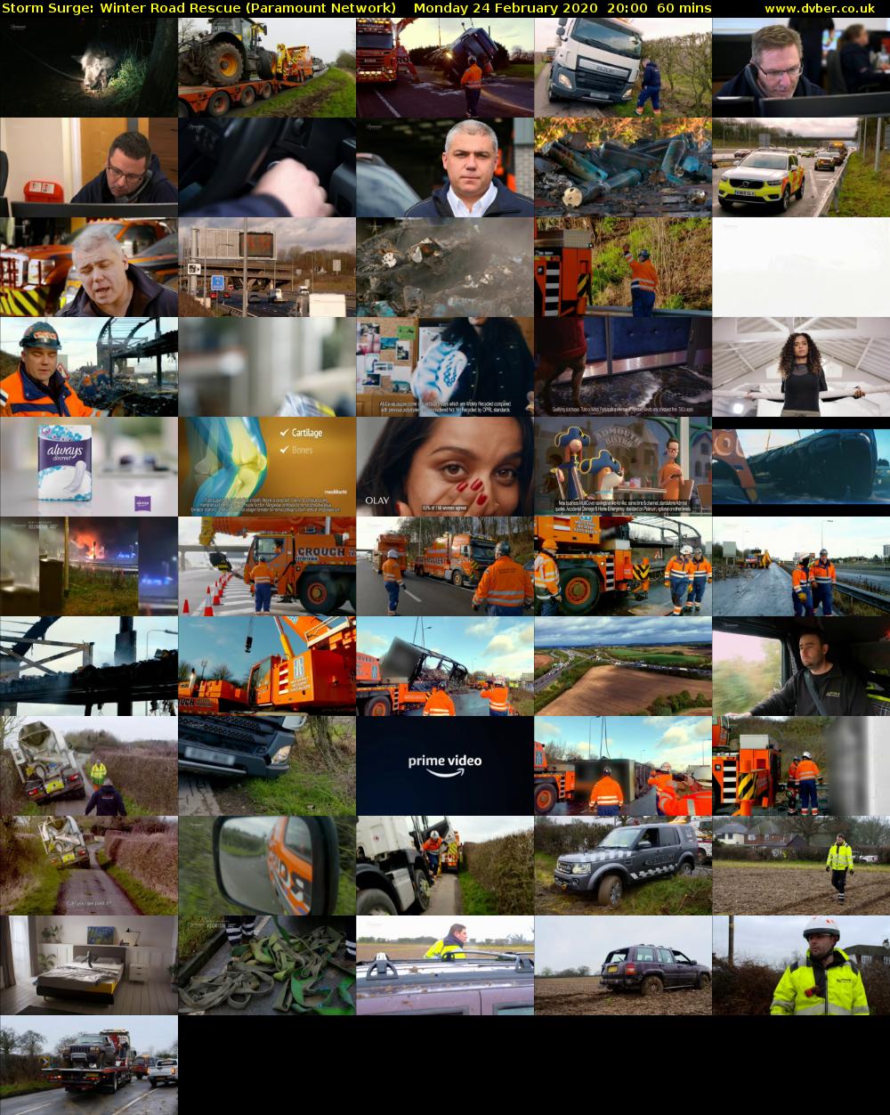 Storm Surge: Winter Road Rescue (Paramount Network) Monday 24 February 2020 20:00 - 21:00