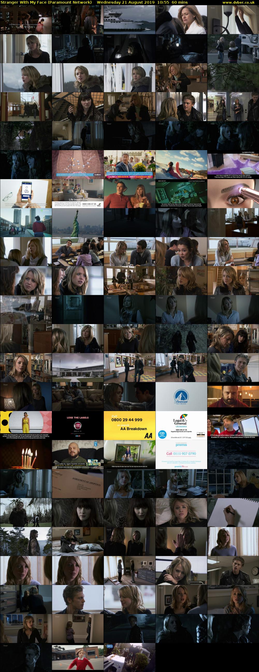 Stranger With My Face (Paramount Network) Wednesday 21 August 2019 10:55 - 11:55
