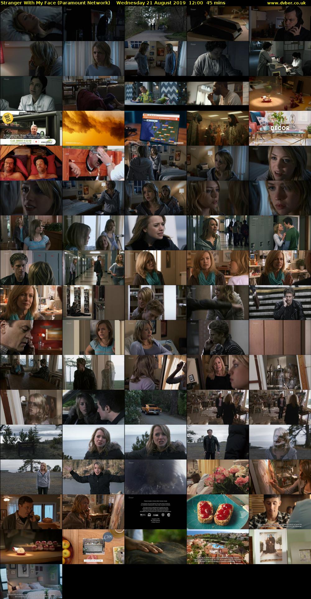 Stranger With My Face (Paramount Network) Wednesday 21 August 2019 12:00 - 12:45
