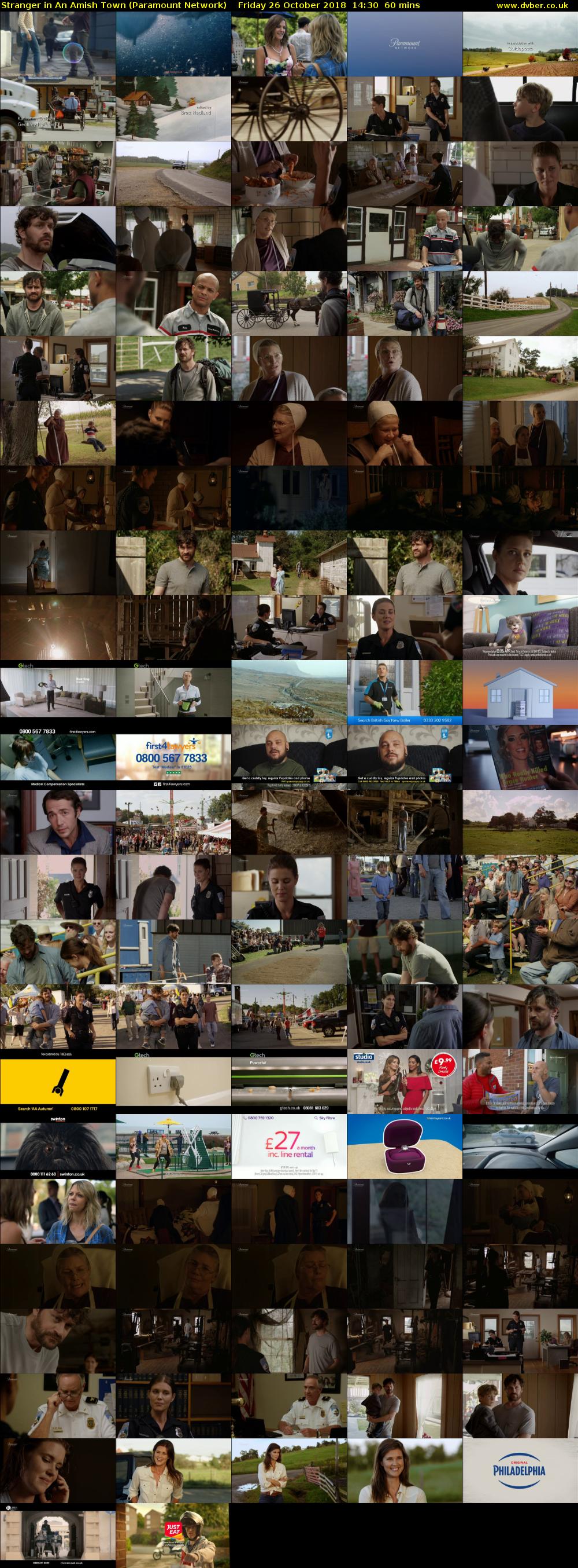 Stranger in An Amish Town (Paramount Network) Friday 26 October 2018 14:30 - 15:30