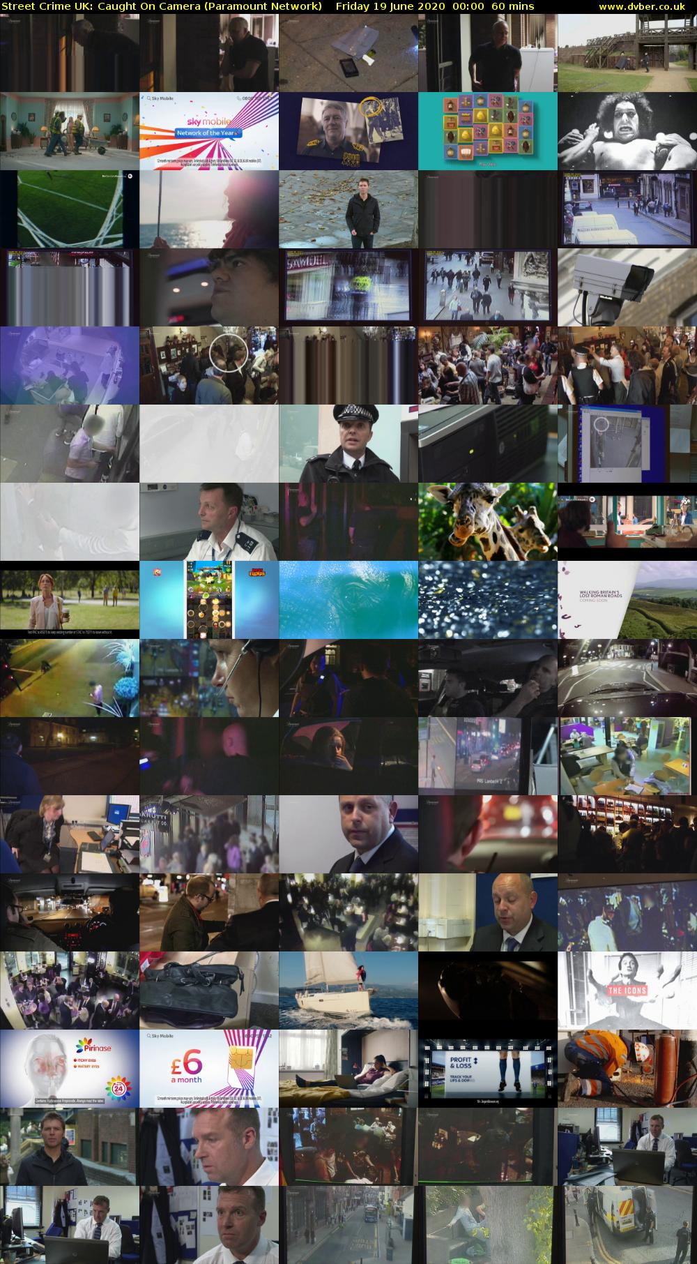 Street Crime UK: Caught On Camera (Paramount Network) Friday 19 June 2020 00:00 - 01:00