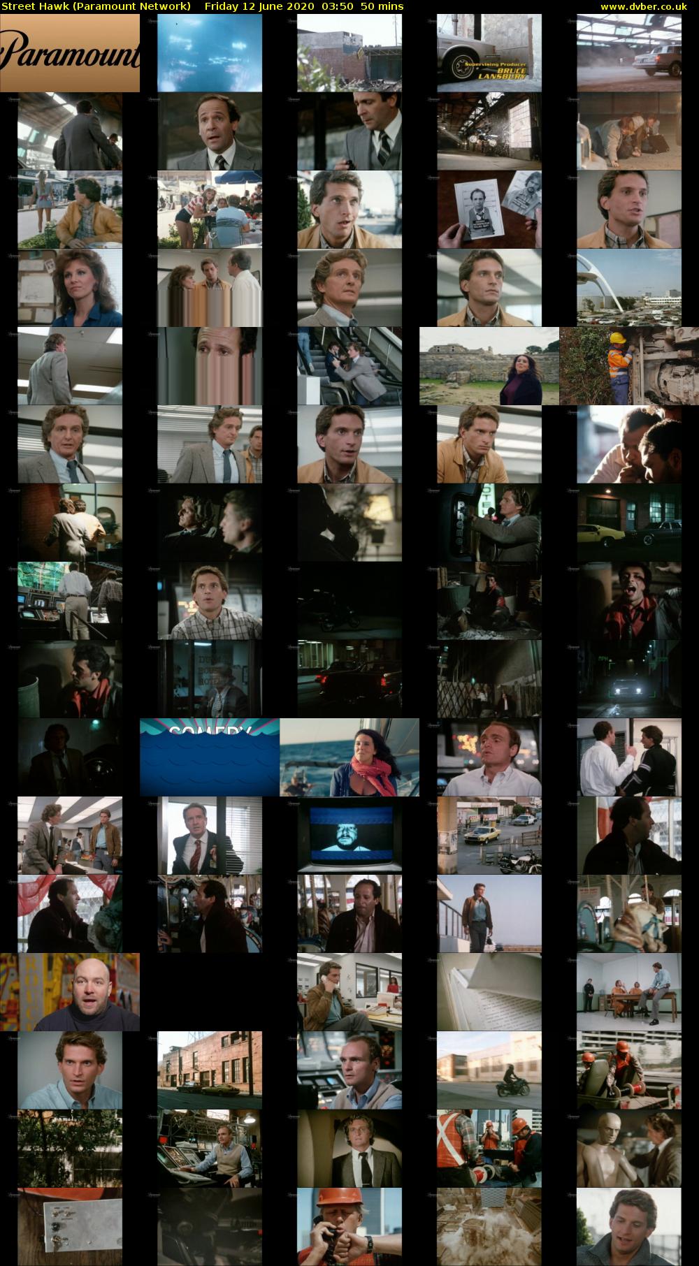 Street Hawk (Paramount Network) Friday 12 June 2020 03:50 - 04:40