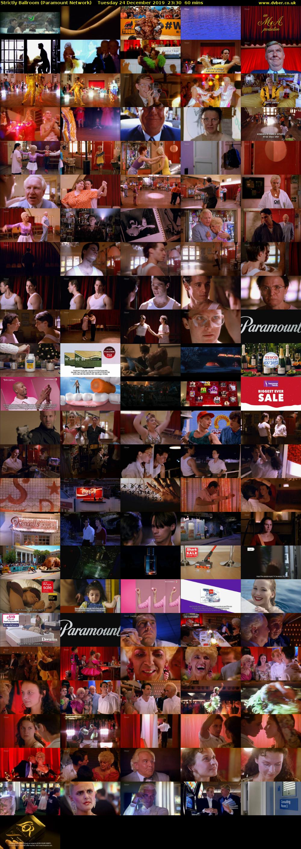 Strictly Ballroom (Paramount Network) Tuesday 24 December 2019 23:30 - 00:30
