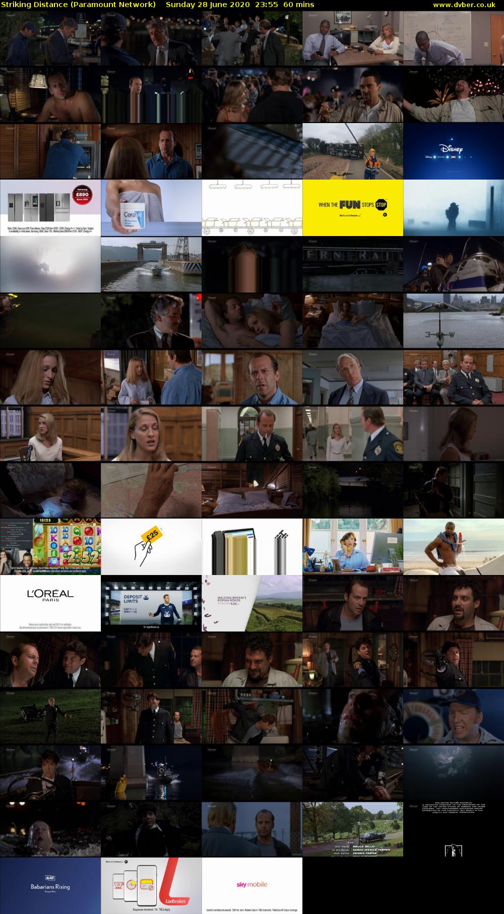 Striking Distance (Paramount Network) Sunday 28 June 2020 23:55 - 00:55