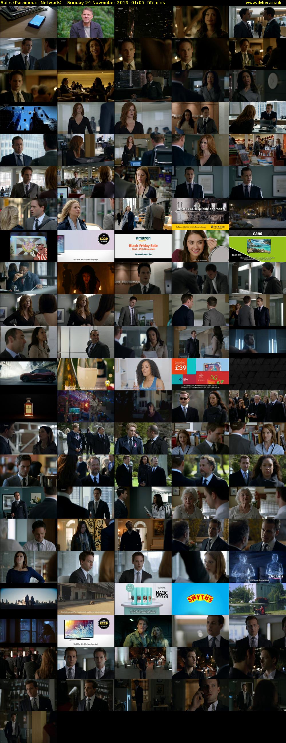 Suits (Paramount Network) Sunday 24 November 2019 01:05 - 02:00