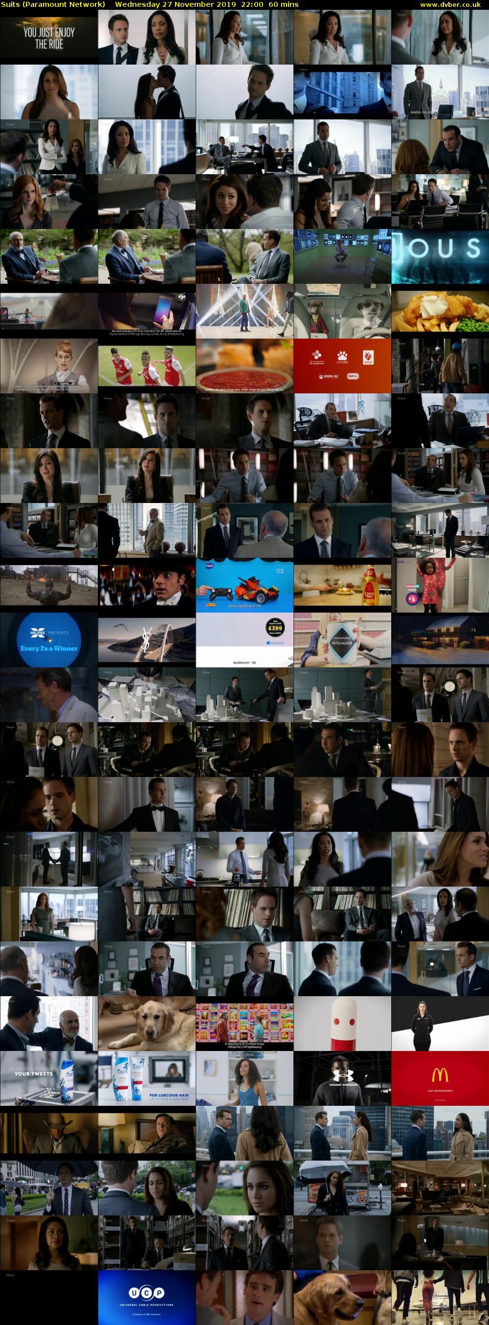 Suits (Paramount Network) Wednesday 27 November 2019 22:00 - 23:00