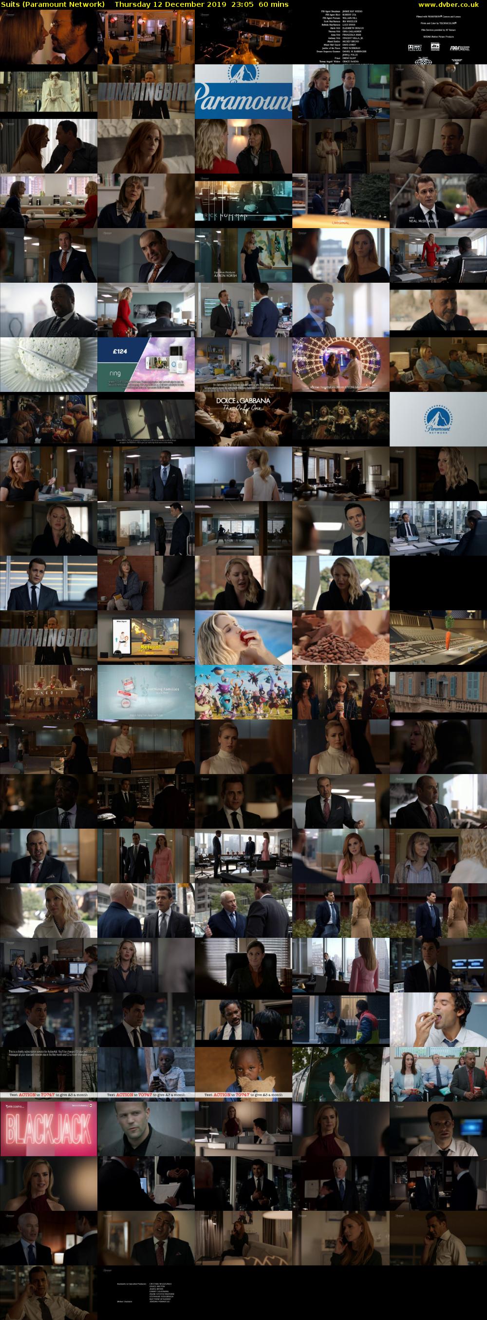 Suits (Paramount Network) Thursday 12 December 2019 23:05 - 00:05