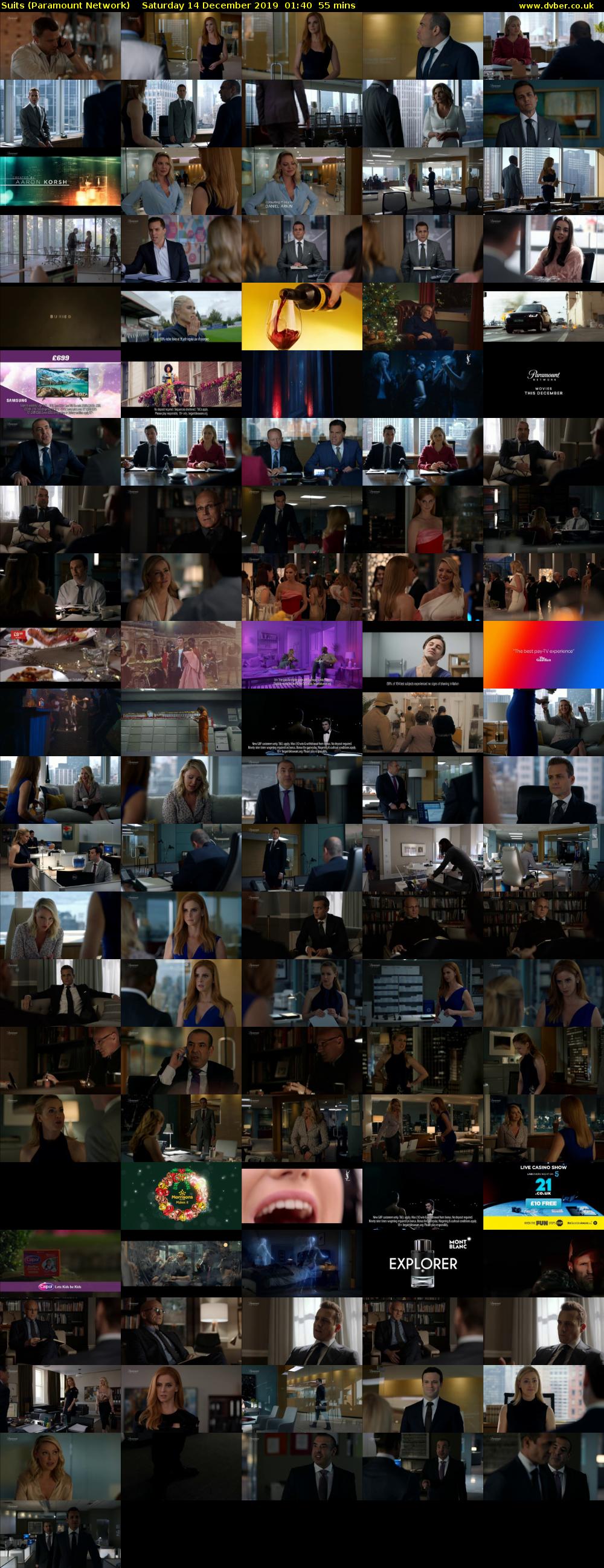 Suits (Paramount Network) Saturday 14 December 2019 01:40 - 02:35