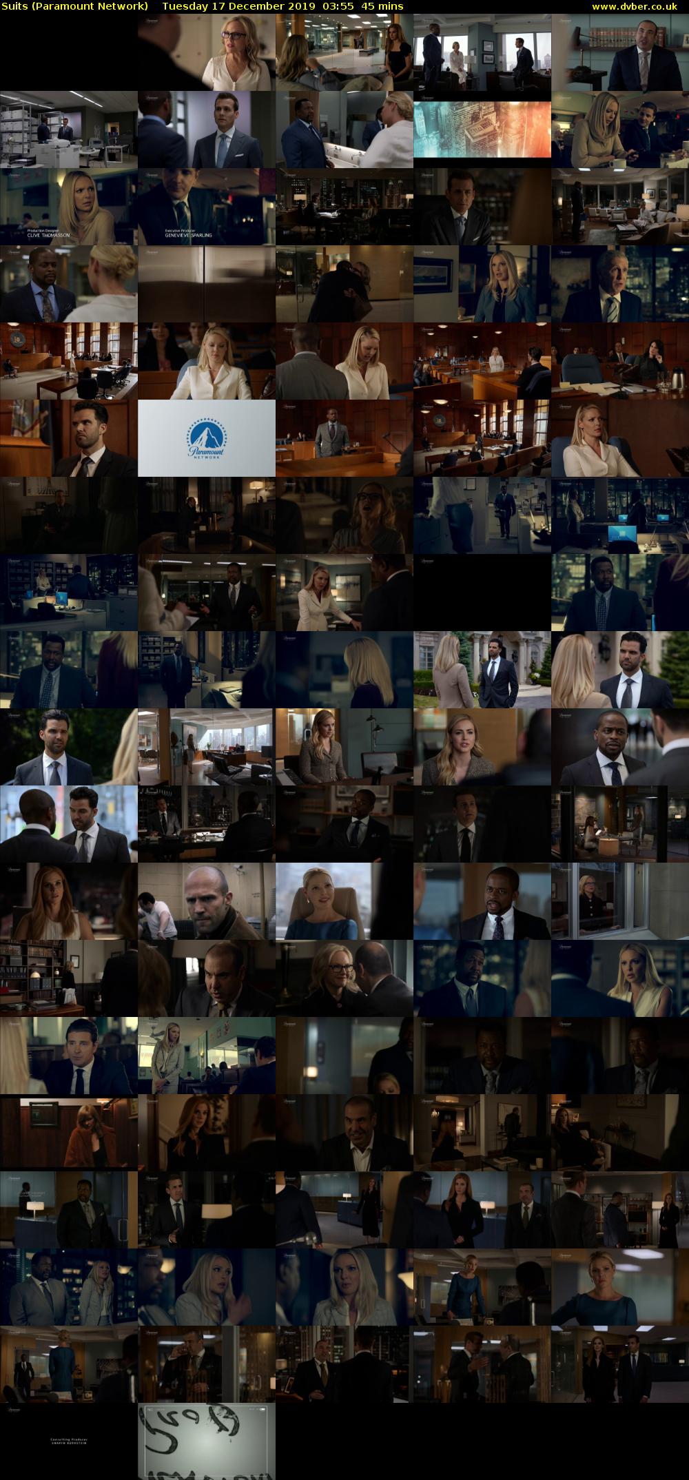 Suits (Paramount Network) Tuesday 17 December 2019 03:55 - 04:40