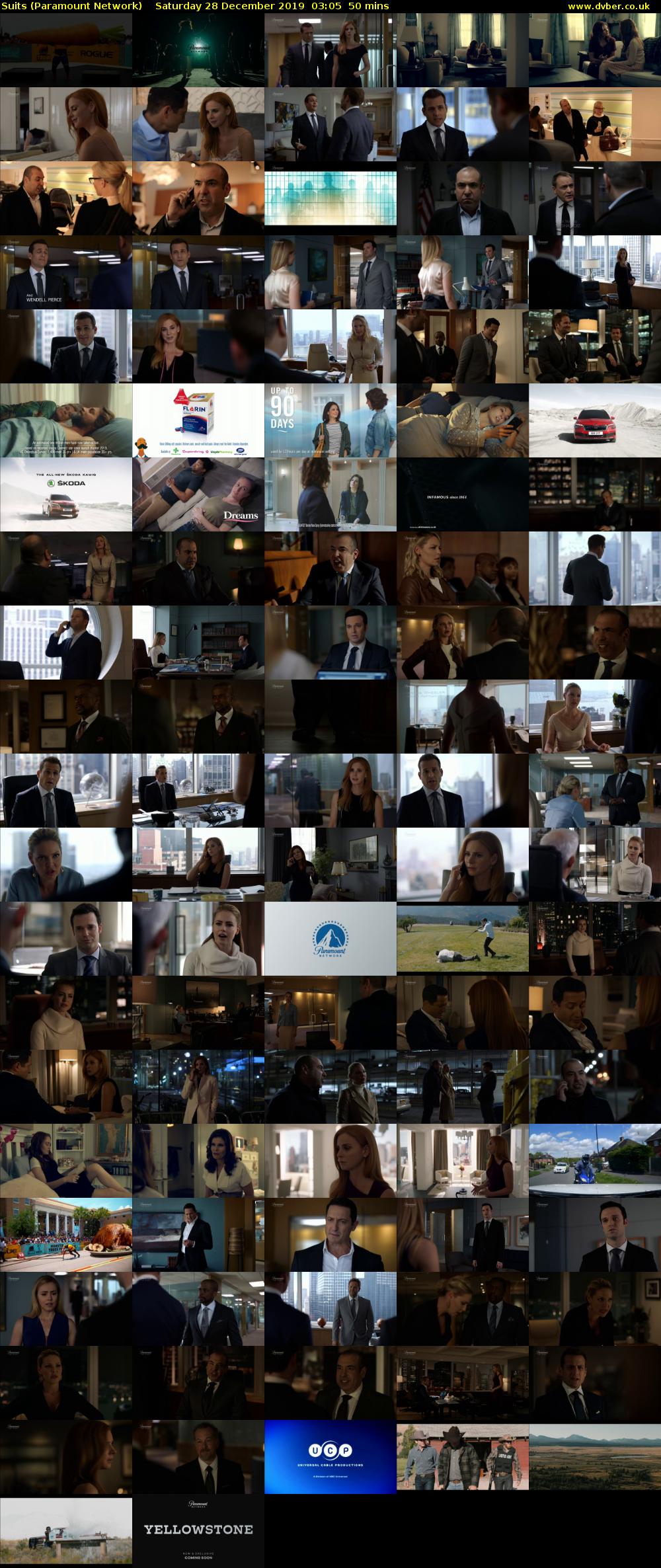 Suits (Paramount Network) Saturday 28 December 2019 03:05 - 03:55