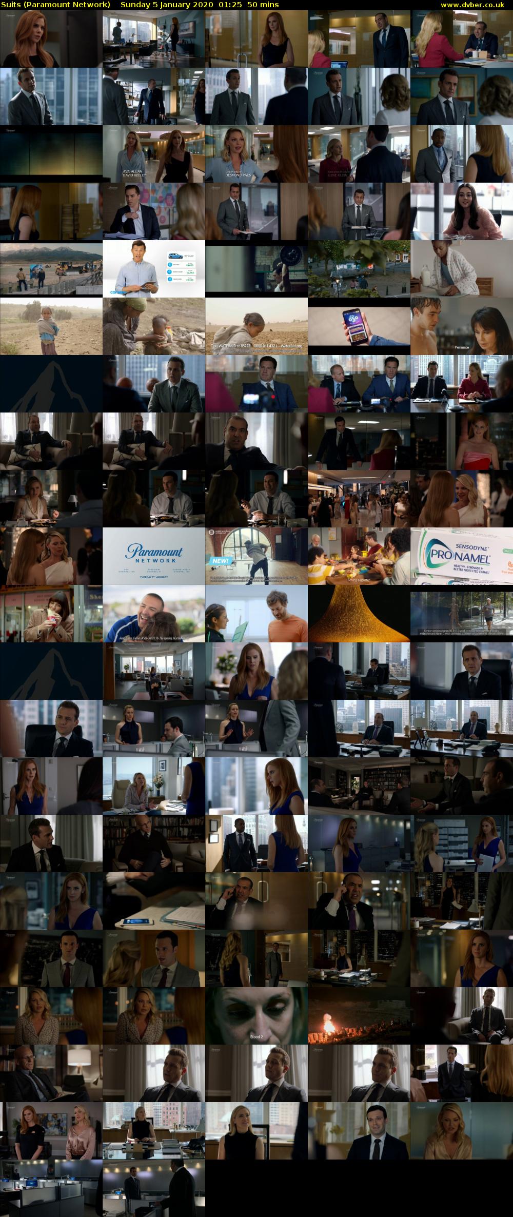 Suits (Paramount Network) Sunday 5 January 2020 01:25 - 02:15