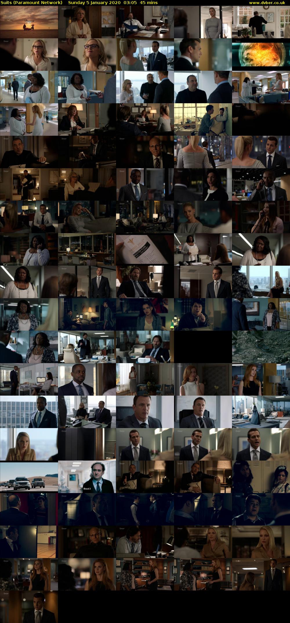 Suits (Paramount Network) Sunday 5 January 2020 03:05 - 03:50