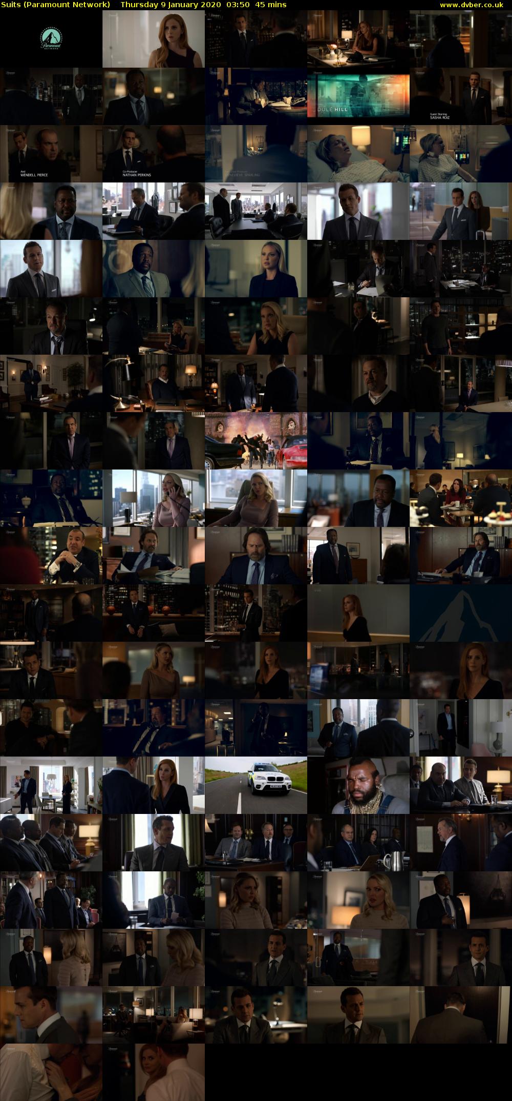 Suits (Paramount Network) Thursday 9 January 2020 03:50 - 04:35