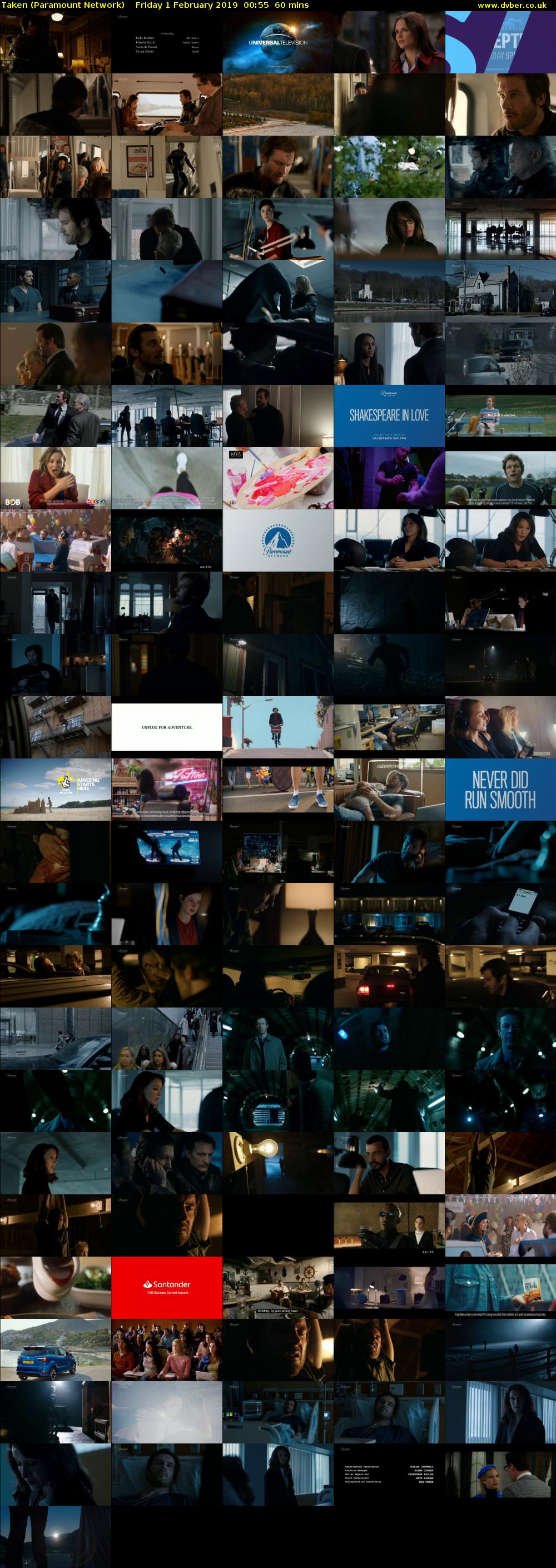 Taken (Paramount Network) Friday 1 February 2019 00:55 - 01:55