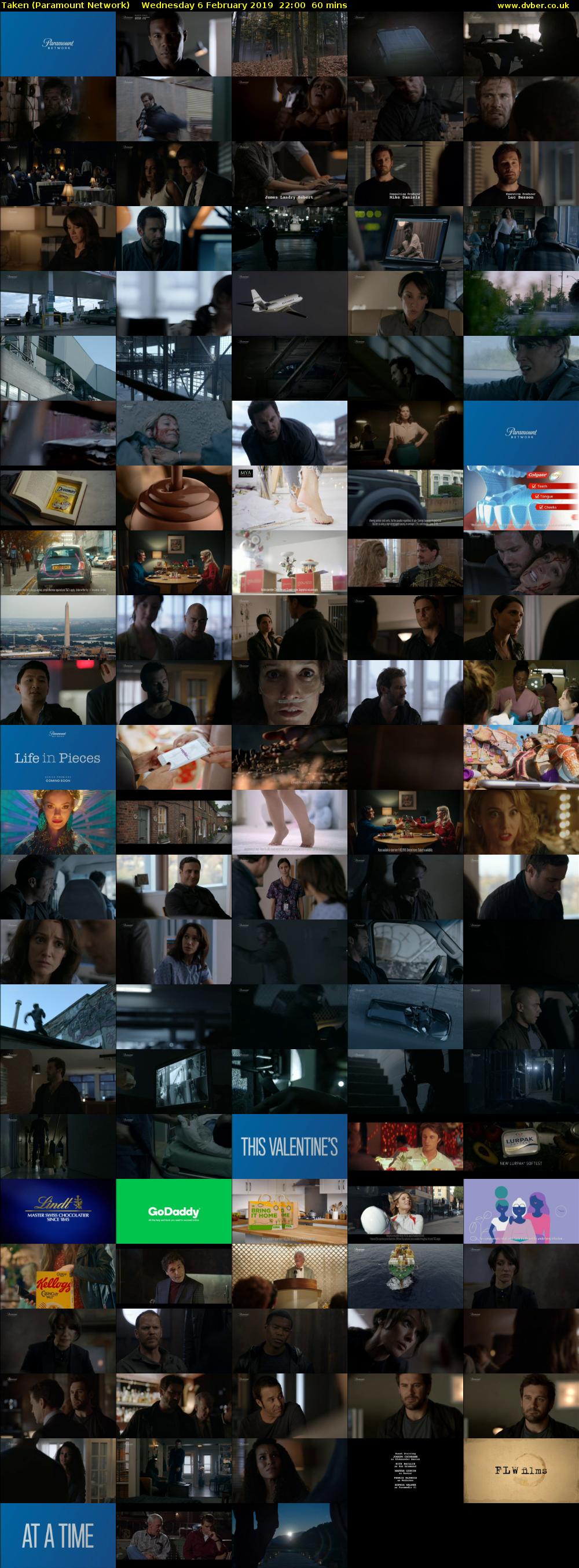Taken (Paramount Network) Wednesday 6 February 2019 22:00 - 23:00