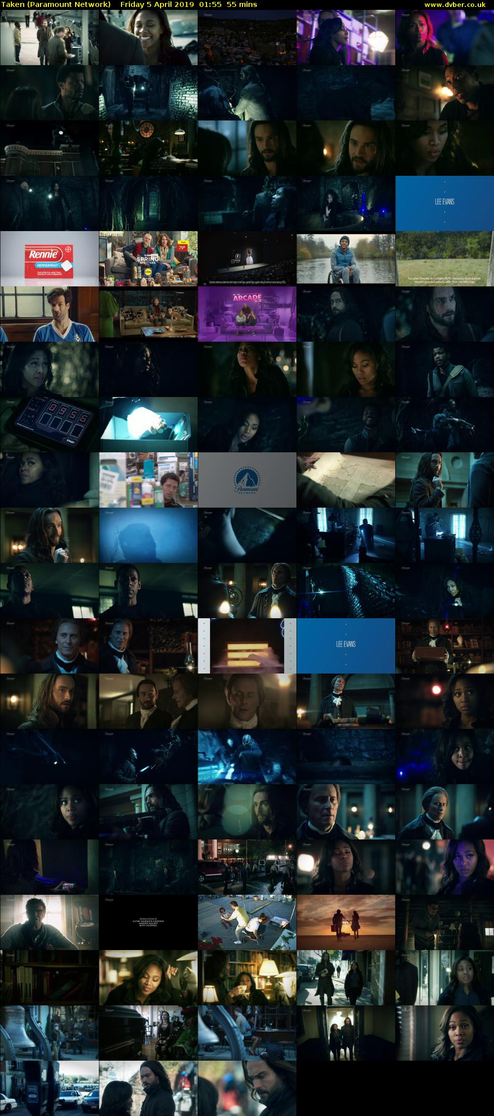 Taken (Paramount Network) Friday 5 April 2019 01:55 - 02:50