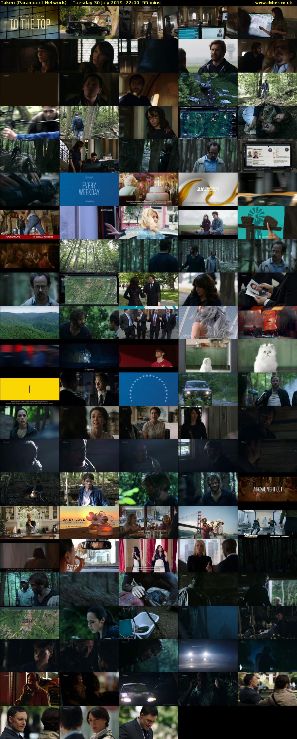 Taken (Paramount Network) Tuesday 30 July 2019 22:00 - 22:55