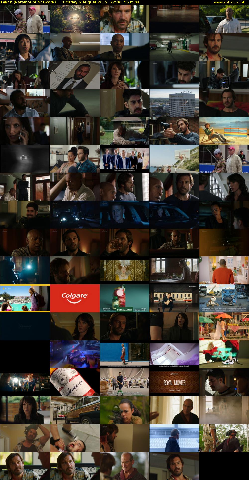 Taken (Paramount Network) Tuesday 6 August 2019 22:00 - 22:55