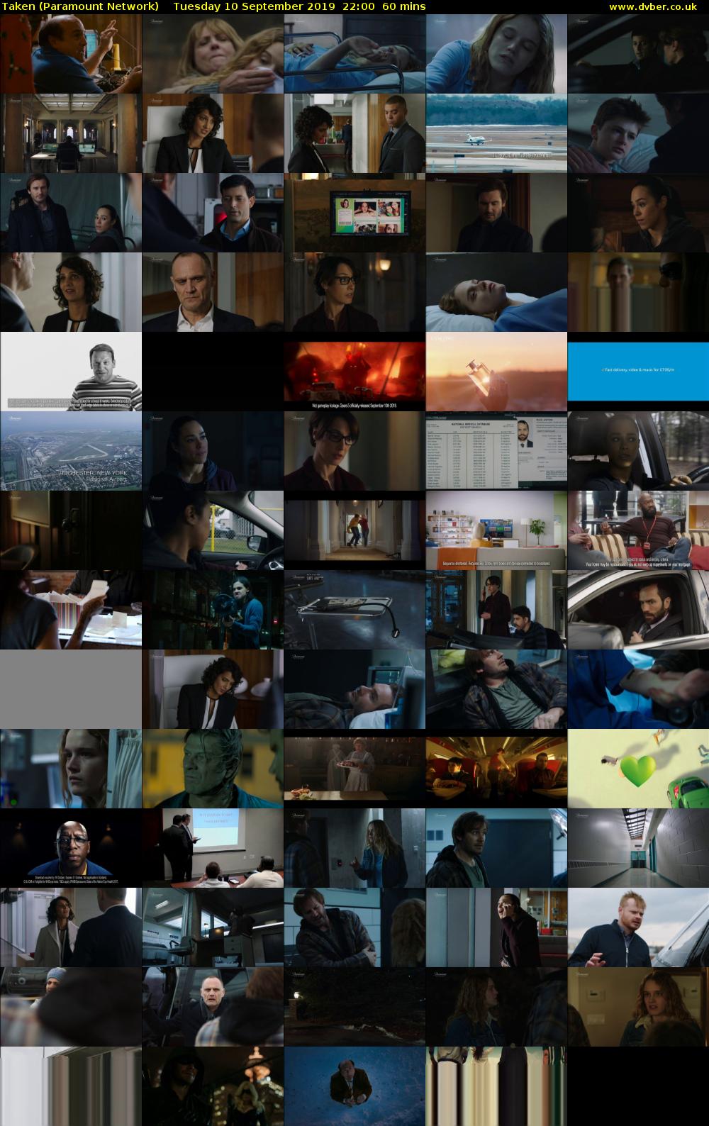 Taken (Paramount Network) Tuesday 10 September 2019 22:00 - 23:00