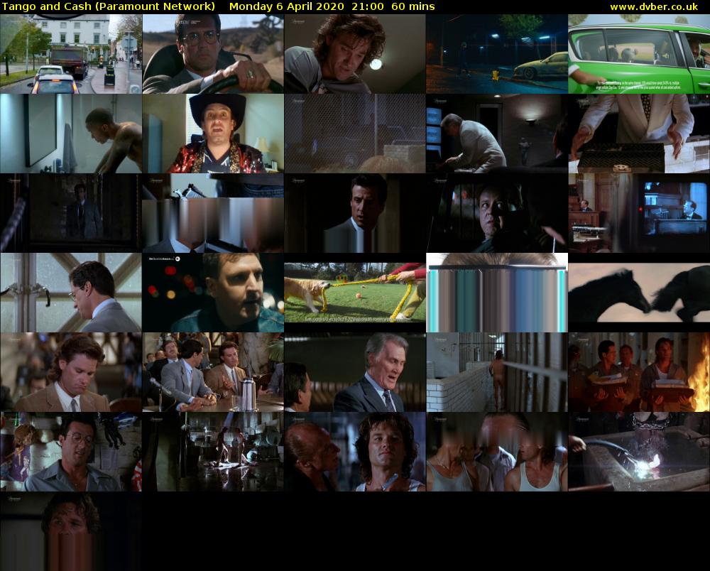 Tango and Cash (Paramount Network) Monday 6 April 2020 21:00 - 22:00