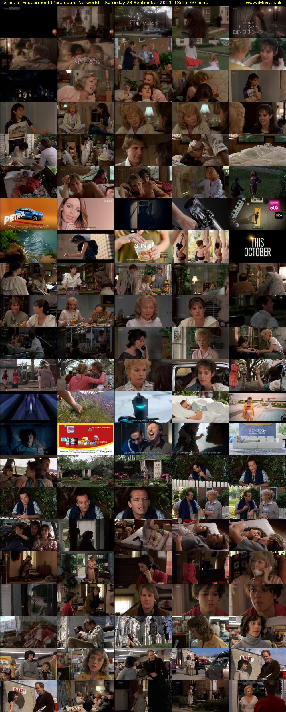 Terms of Endearment (Paramount Network) Saturday 28 September 2019 18:15 - 19:15