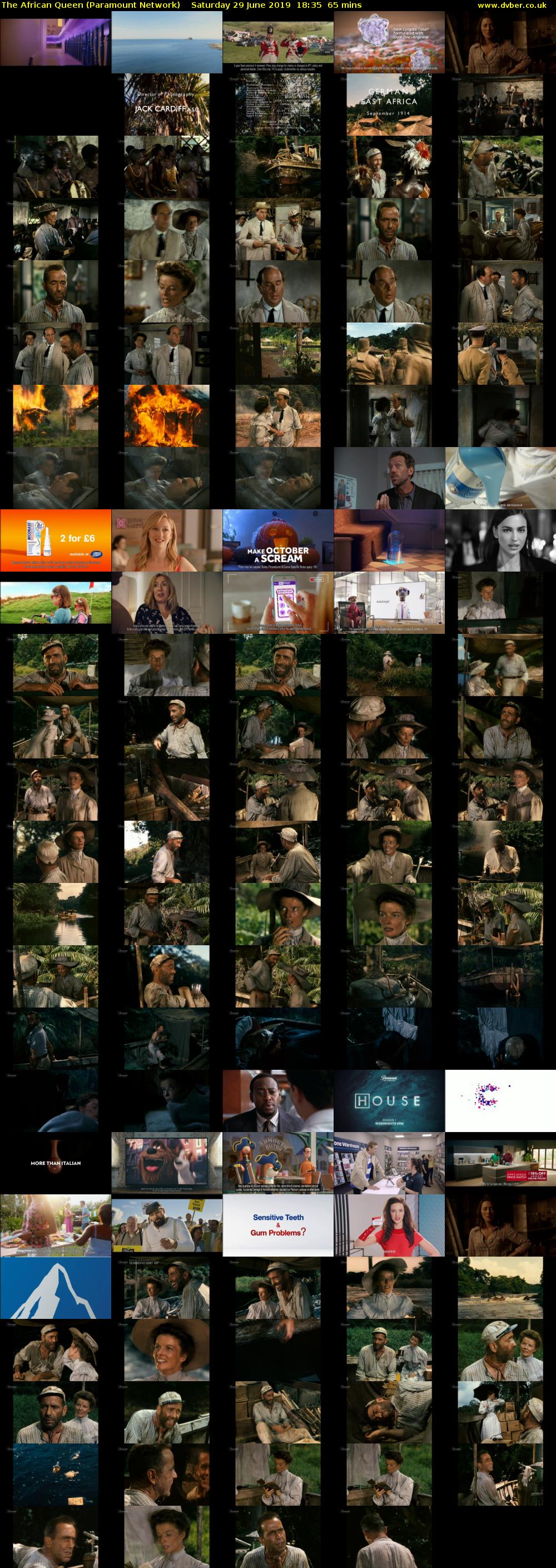 The African Queen (Paramount Network) Saturday 29 June 2019 18:35 - 19:40