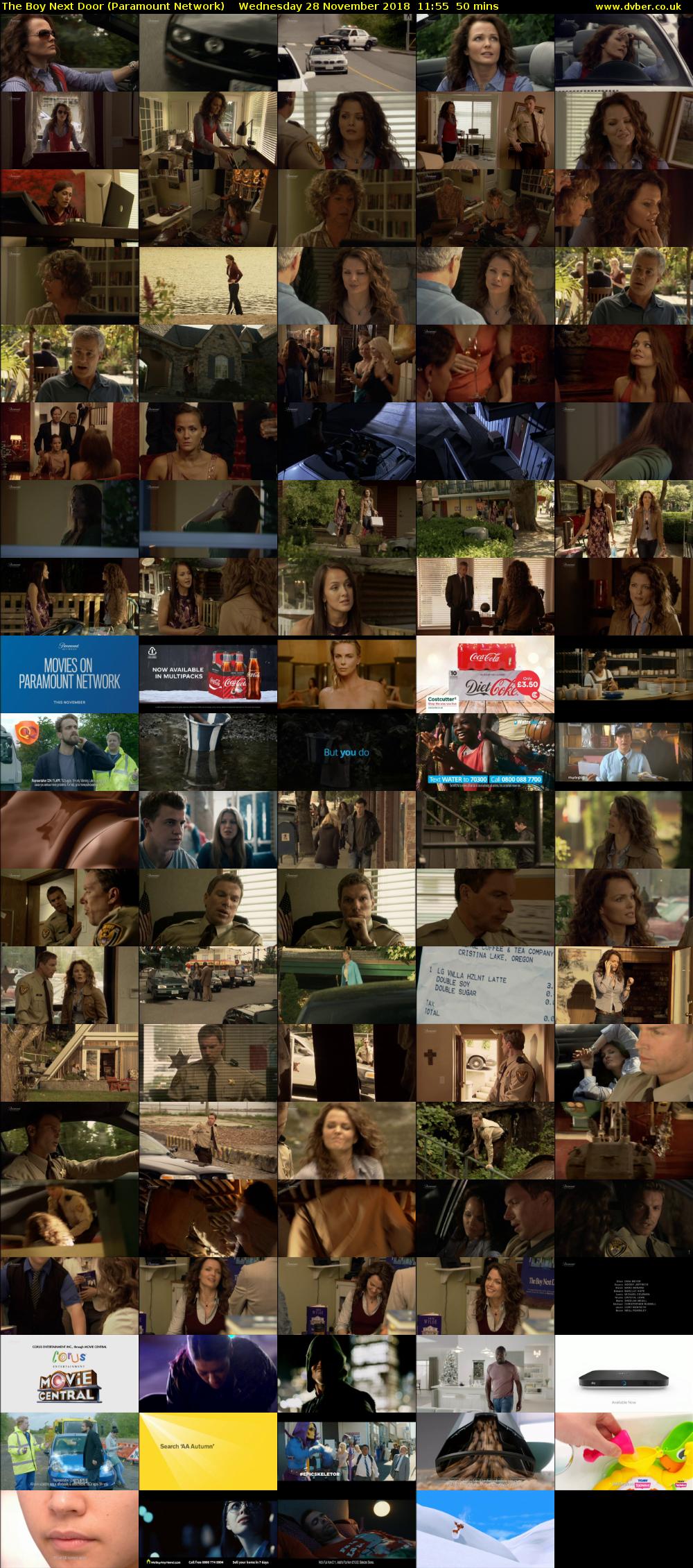 The Boy Next Door (Paramount Network) Wednesday 28 November 2018 11:55 - 12:45