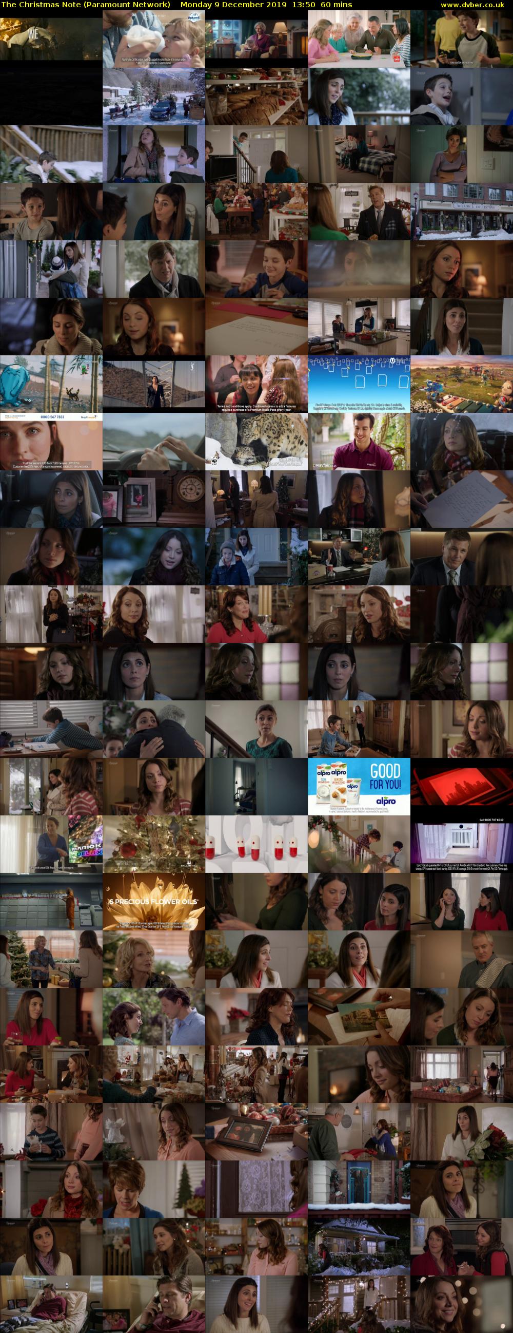 The Christmas Note (Paramount Network) Monday 9 December 2019 13:50 - 14:50