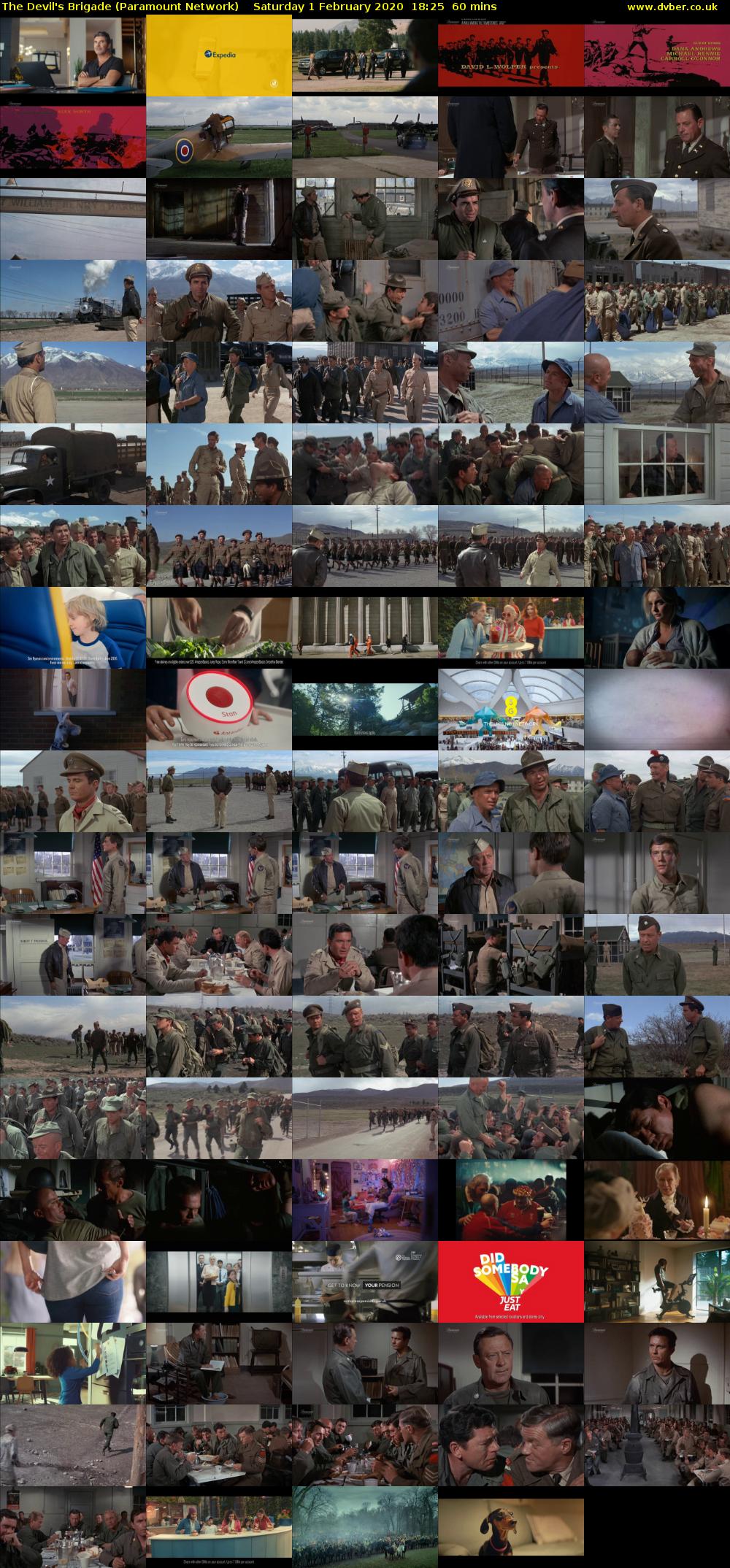The Devil's Brigade (Paramount Network) Saturday 1 February 2020 18:25 - 19:25