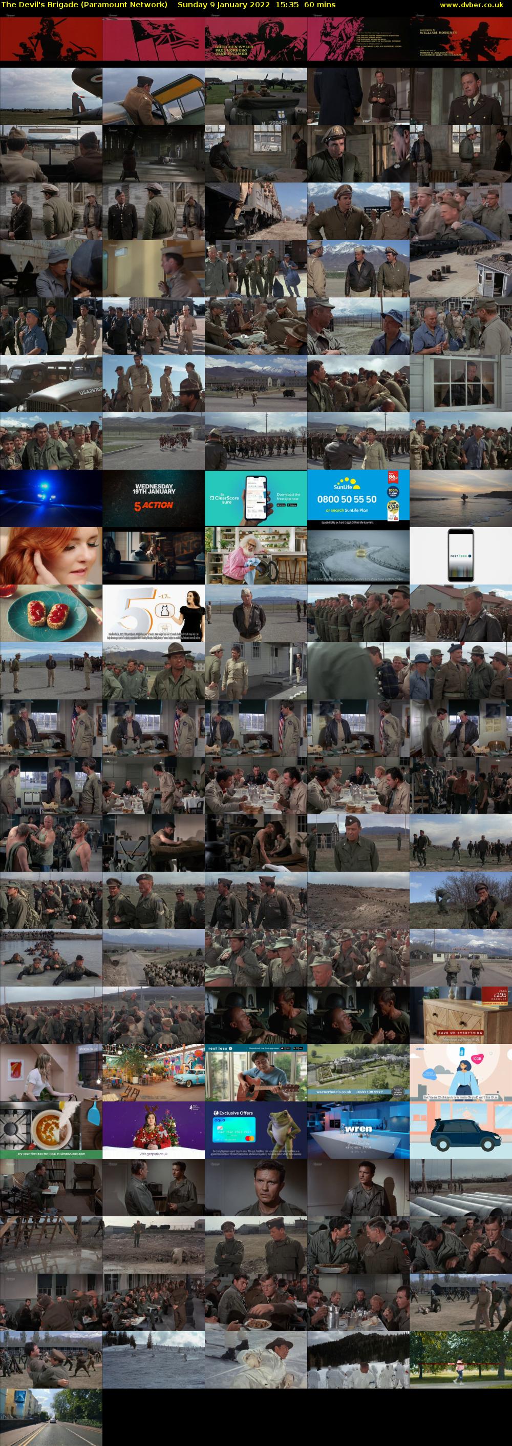 The Devil's Brigade (Paramount Network) Sunday 9 January 2022 15:35 - 16:35