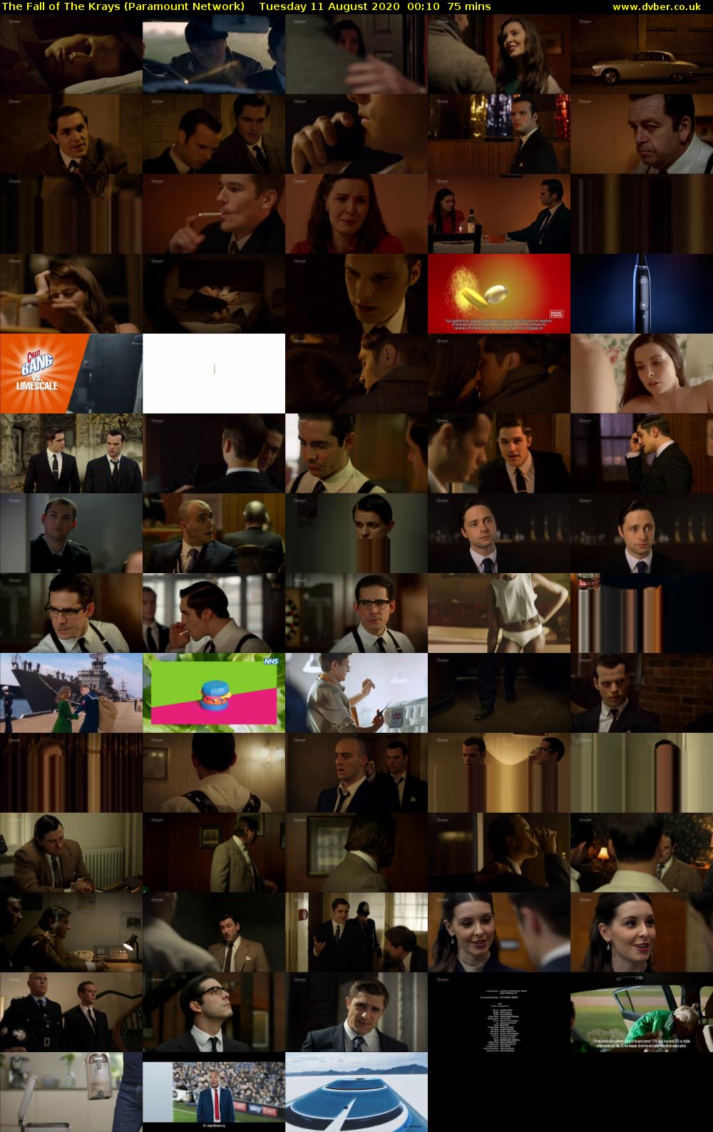 The Fall of The Krays (Paramount Network) Tuesday 11 August 2020 00:10 - 01:25
