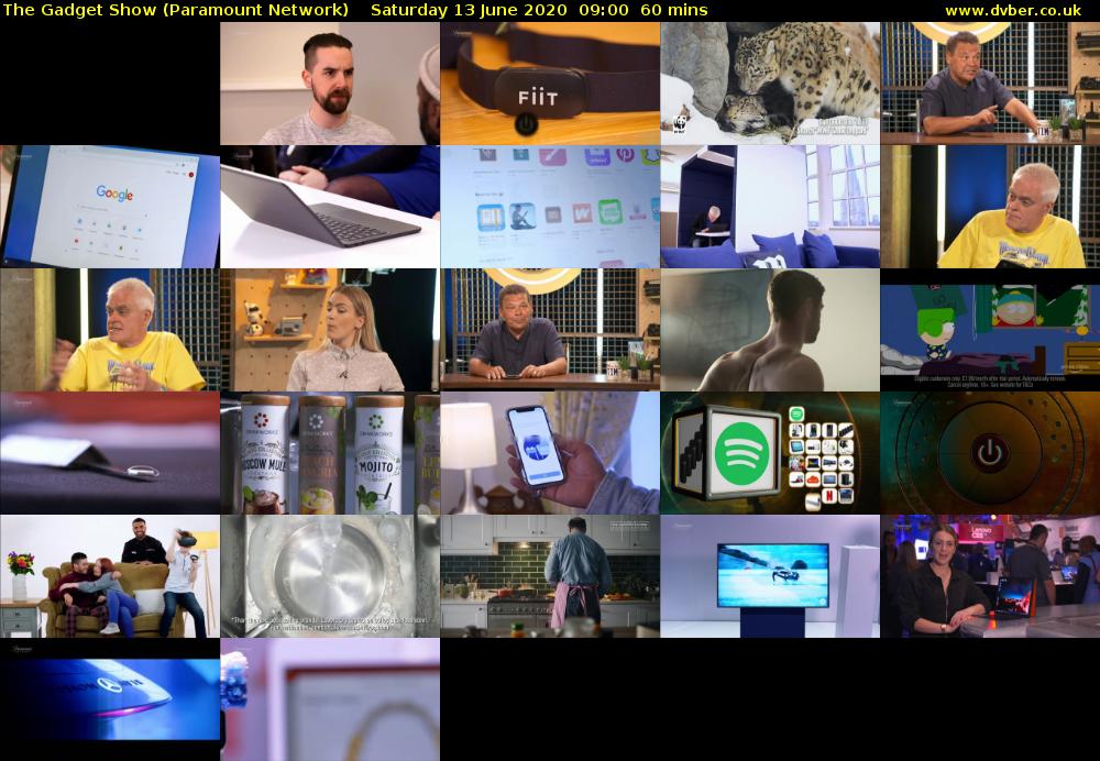 The Gadget Show (Paramount Network) Saturday 13 June 2020 09:00 - 10:00