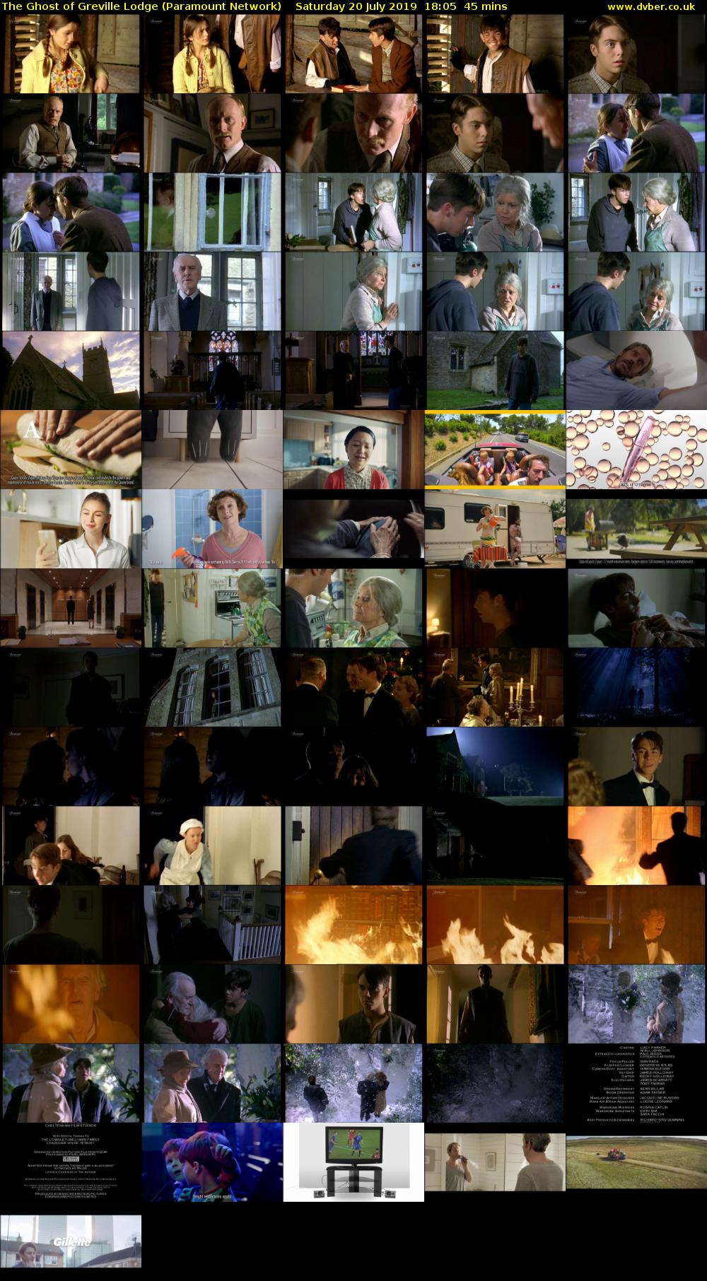 The Ghost of Greville Lodge (Paramount Network) Saturday 20 July 2019 18:05 - 18:50