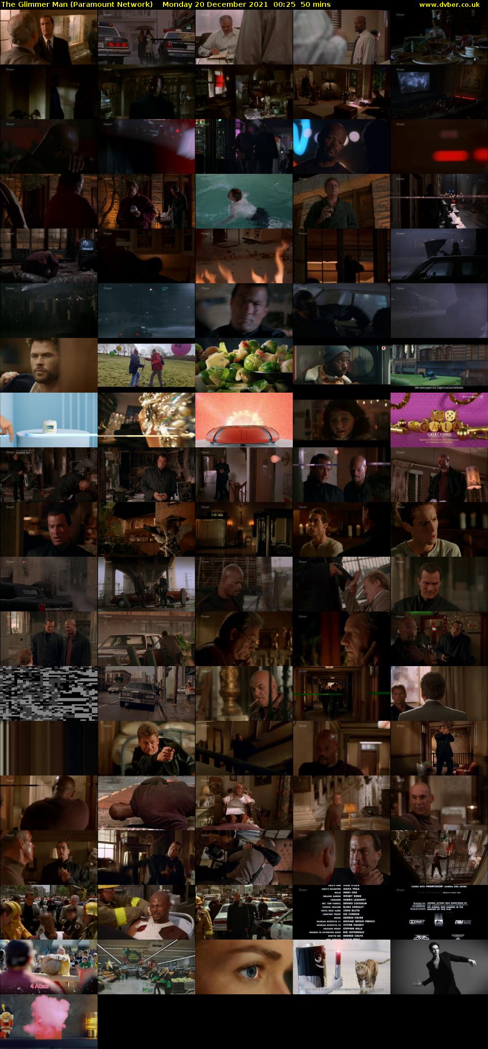 The Glimmer Man (Paramount Network) Monday 20 December 2021 00:25 - 01:15