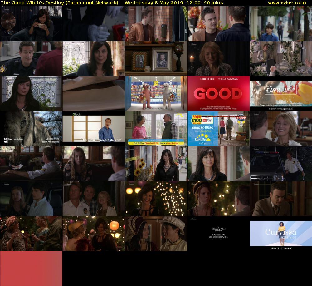 The Good Witch's Destiny (Paramount Network) Wednesday 8 May 2019 12:00 - 12:40