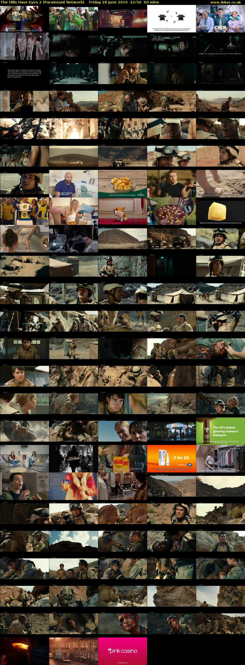 The Hills Have Eyes 2 (Paramount Network) Friday 28 June 2019 22:50 - 23:50