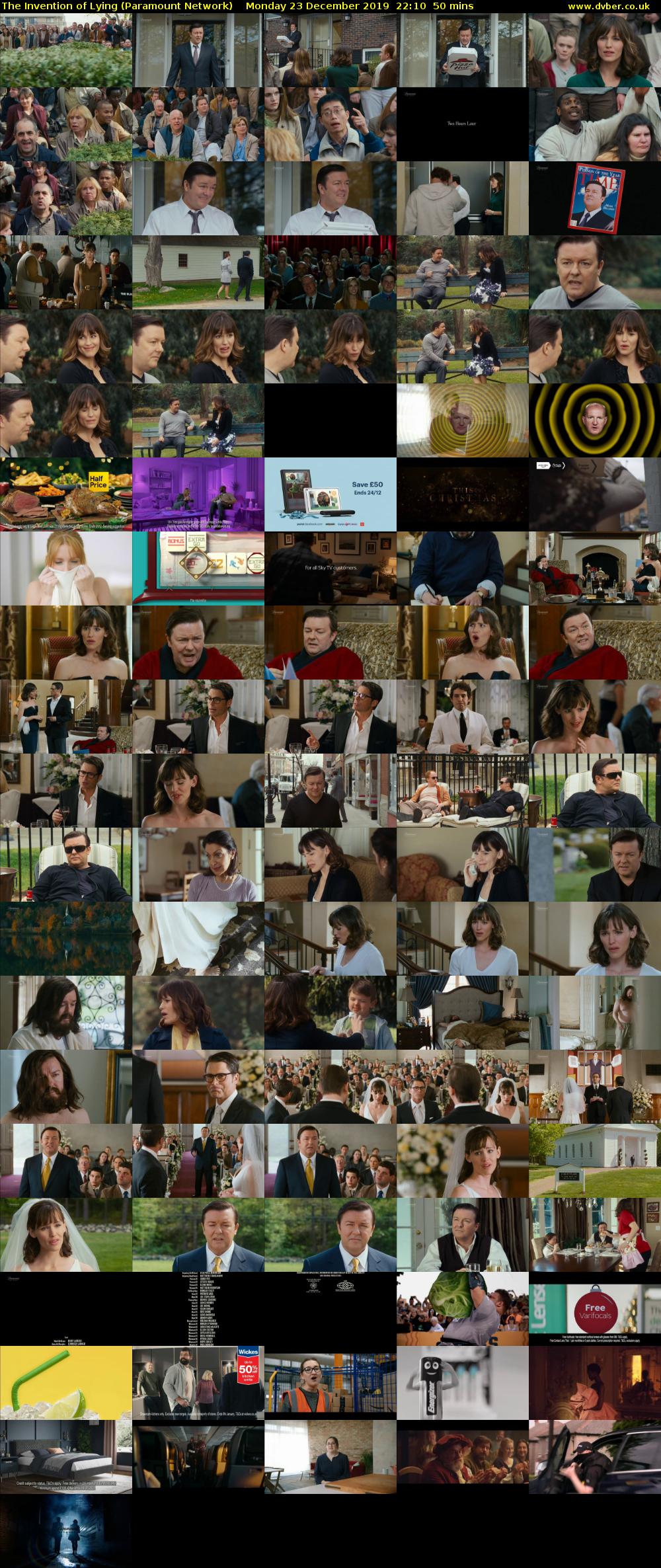 The Invention of Lying (Paramount Network) Monday 23 December 2019 22:10 - 23:00