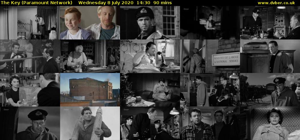 The Key (Paramount Network) Wednesday 8 July 2020 14:30 - 16:00