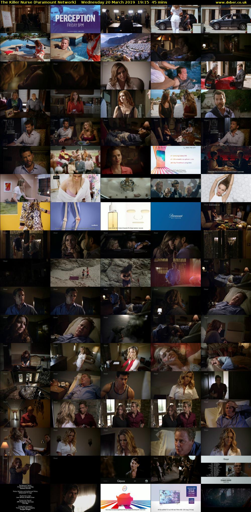 The Killer Nurse (Paramount Network) Wednesday 20 March 2019 19:15 - 20:00