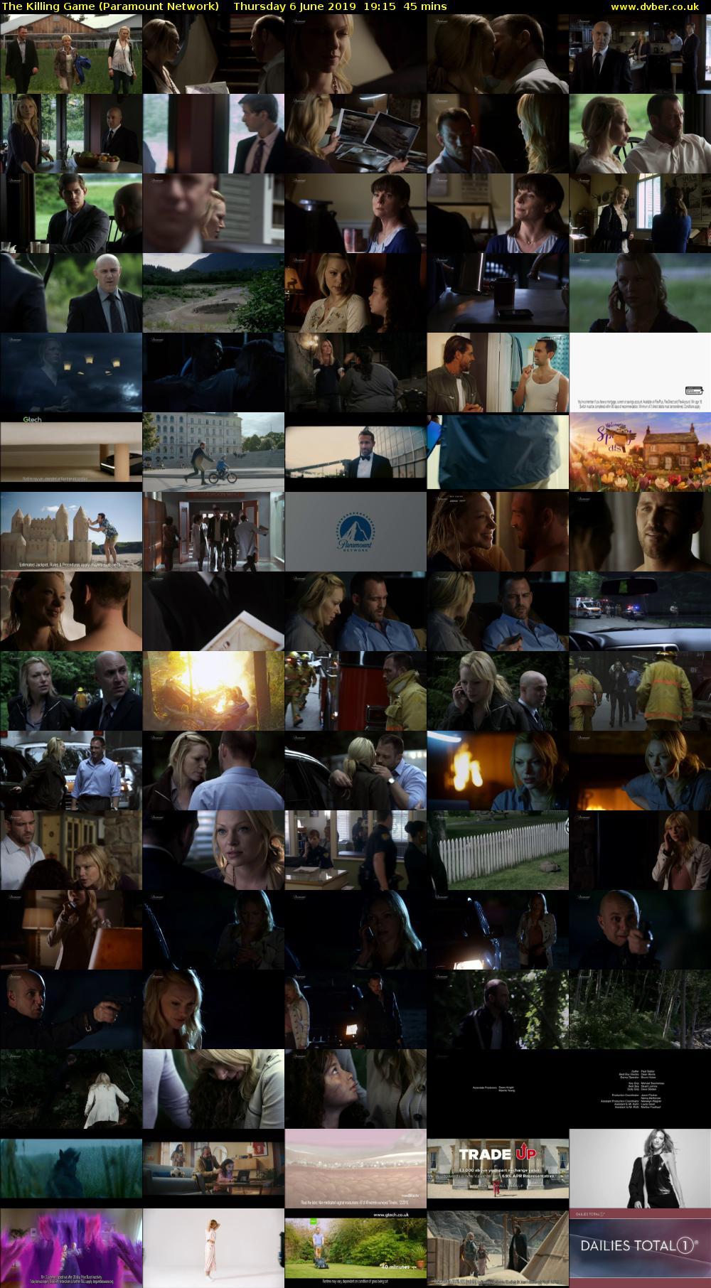 The Killing Game (Paramount Network) Thursday 6 June 2019 19:15 - 20:00